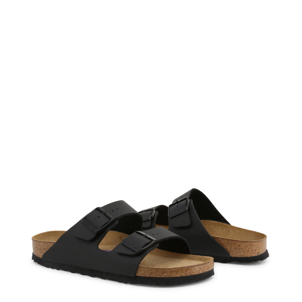 Birkenstock Arizona Soft Footbed Black Unisex Shoes 551253 Narrow Width