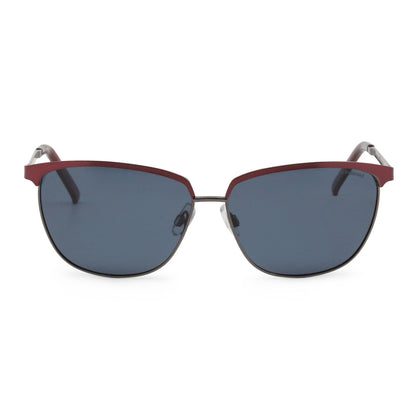 Polaroid Square Burgundy Grey Polarized Men's Sunglasses PLD 4015/S QIS/C3