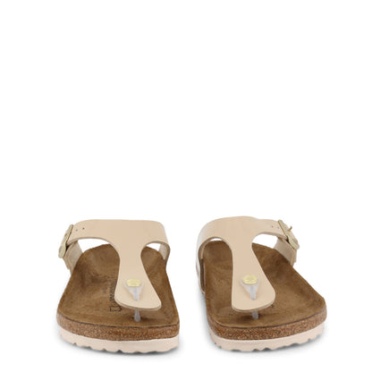 Birkenstock Gizeh Birko-Flor Patent Sand Women's Thong Sandals 1013075