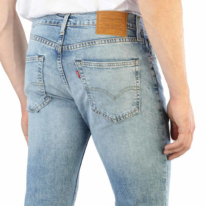 Levi's 511 Slim Medium Indigo Destructed Men's Jeans 045115465