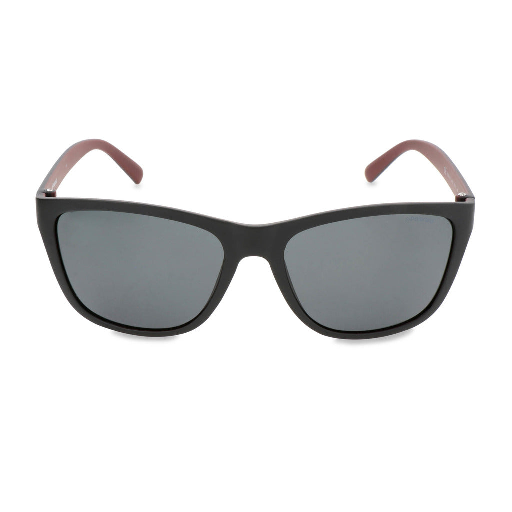 Polaroid Square Black Red/Grey Polarized Men's Sunglasses PLD 3011/S LLQ/Y2