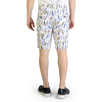 Yes Zee Feather White Men's Shorts P796-UR00-2001