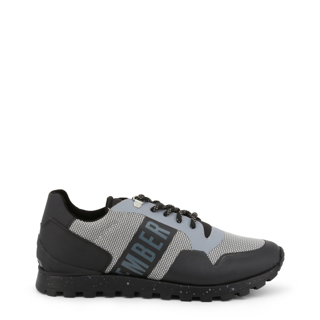 Bikkembergs FEND-ER 2217 Low Grey/Black/Black Men's Casual Shoes