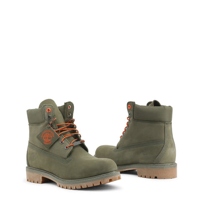 Timberland 6-Inch Premium Waterproof Green Nubuck Men's Boots A1QY1-A58