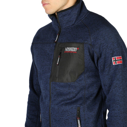 Geographical Norway Title Navy Men's Sweatshirt