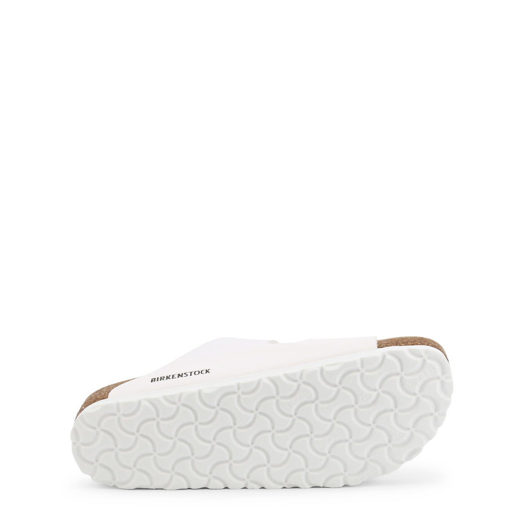 Birkenstock Arizona Birko-Flor White Sandals 0051731 Regular Width