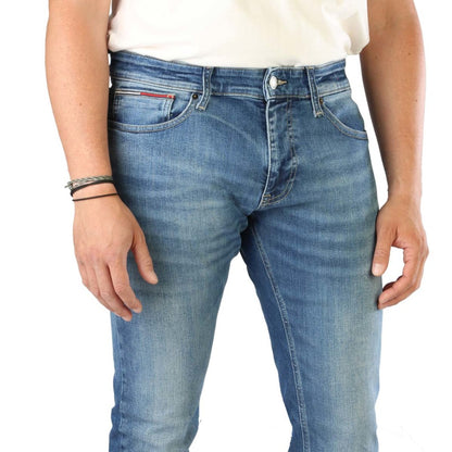 Tommy Hilfiger Slim Fit Blue Men's Jeans DM0DM13669-1BK