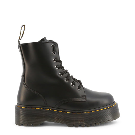 Dr. Martens Jadon Smooth Leather Black Polished Smooth Women's Boots 15265001