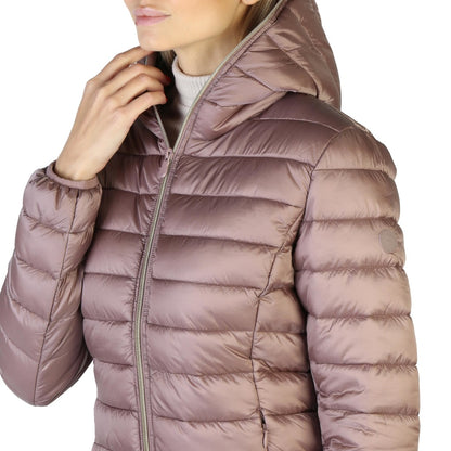 Save The Duck Alexis Hooded Withered Rose Women's Puffer Jacket D33620W-IRIS15-80024