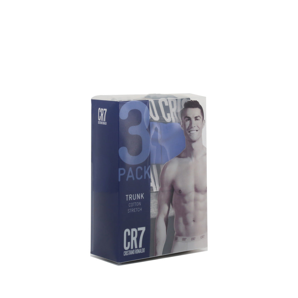 Cristiano Ronaldo CR7 3-Pack Boxer Briefs Black/Blue/Grey Underwear 8100-49-664