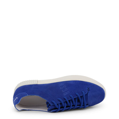 Bikkembergs COSMOS 2100 Suede Low Blue/White Men's Casual Shoes