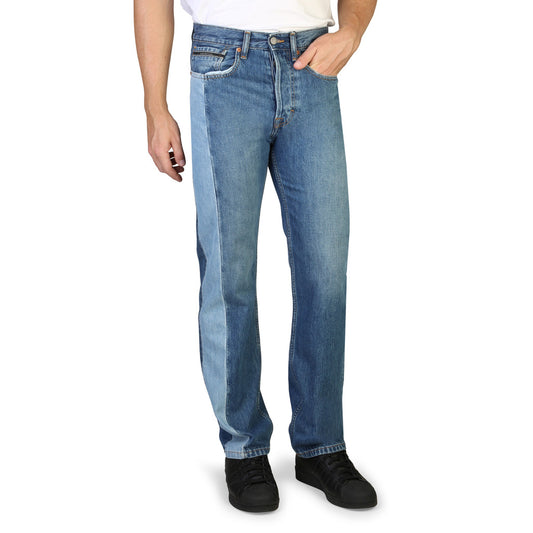 Calvin Klein Regular Fit Straight High Rise Dark Blue Men's Jeans J30J307179911