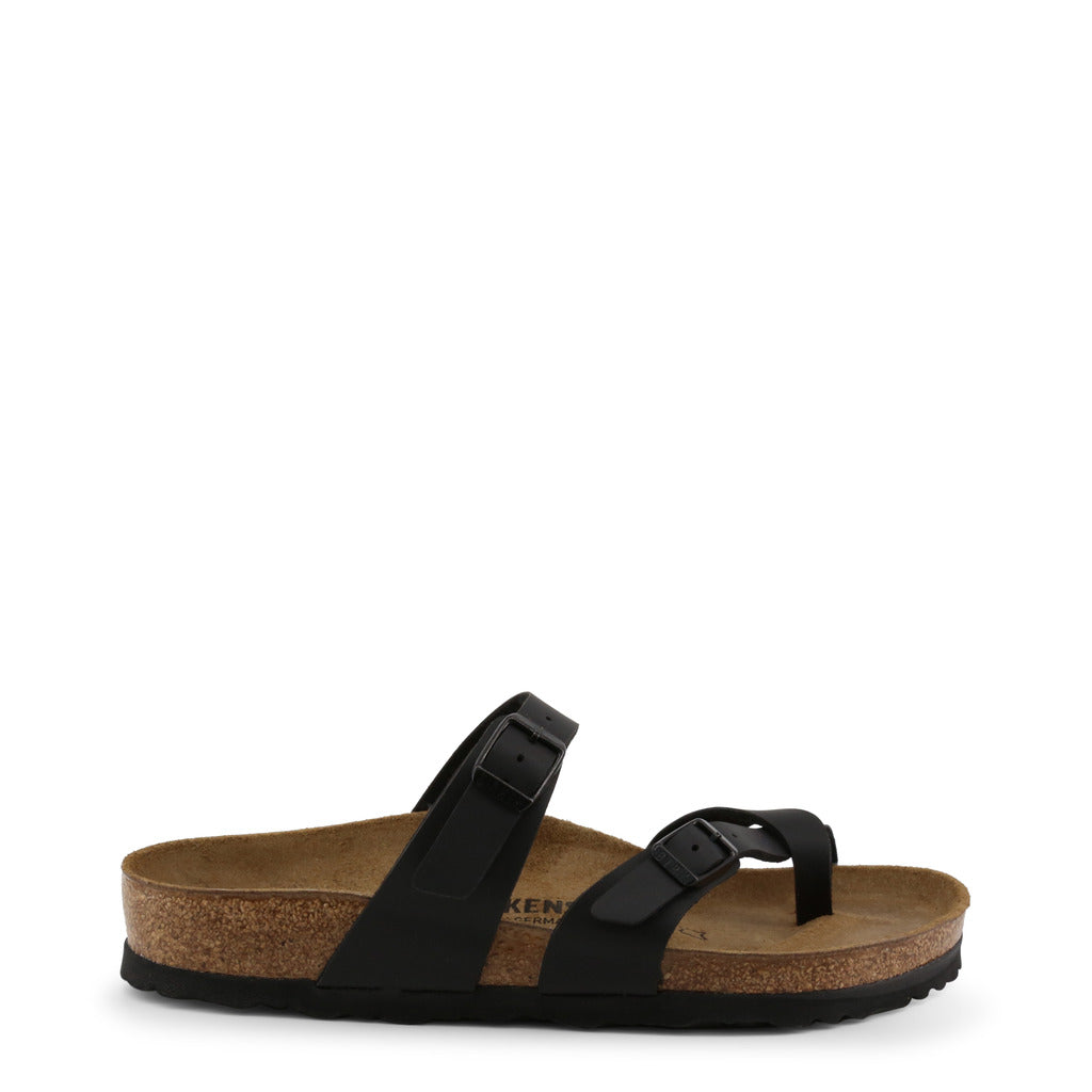 Birkenstock Mayari Birko-Flor Black Sandals 0071791 Regular Width