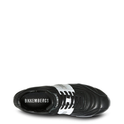 Bikkembergs Barthel Contrast Band Black/White Men's Shoes 202BKM0111001