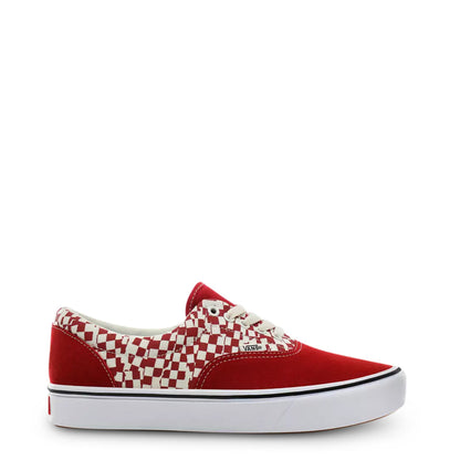 Vans Tear Check ComfyCush Era Racing Red/True White Low Top Sneakers VN0A3WM9V9Z