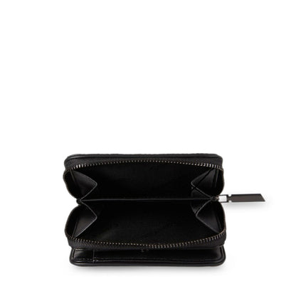 Calvin Klein Recycled Quilted Zip Around CK Black Women's Wallet K60K610003-BAX