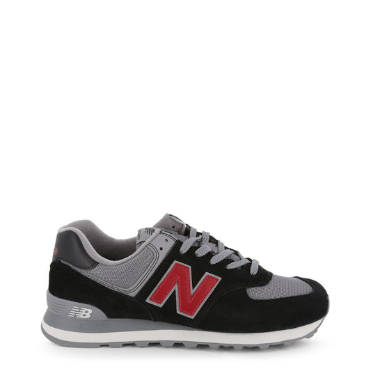 New Balance 574 Black/Red Men's Running Shoes ML574ESU