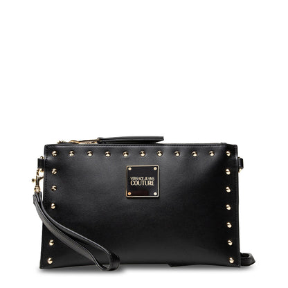 Versace Jeans Couture Studs Black Women's Clutch Bag 71VA4BEX-71407-899