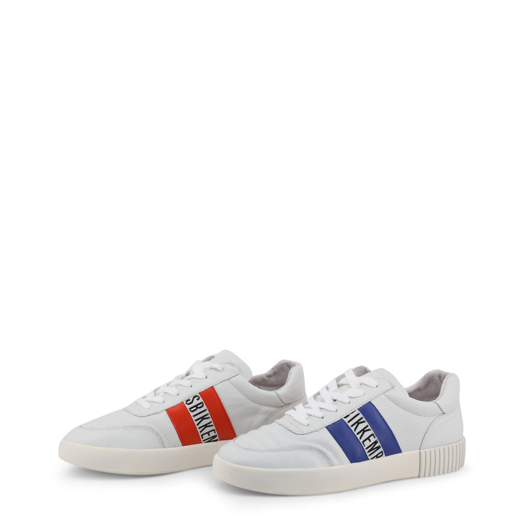 Bikkembergs COSMOS 2382 Low White/Blue/Red Men's Casual Shoes BKE109330