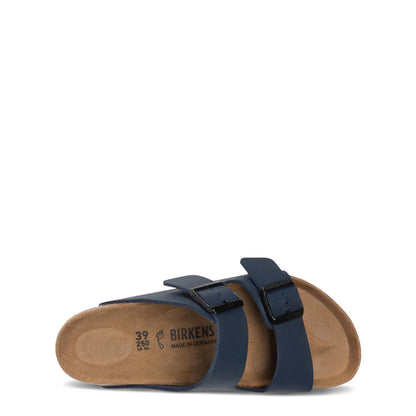 Birkenstock Arizona Birko-Flor Blue Sandals 0051751 Regular Width