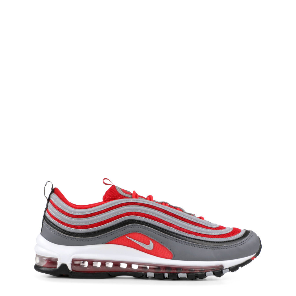 Nike Air Max 97 Dark Grey/Wolf Grey-Gym Red-White-Black Men's Shoes 921826_007