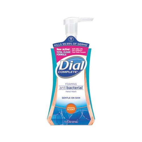 Dial Antibacterial Foaming Hand Wash Original Scent 7.5 oz Pump Bottle (8 Pack) 02936