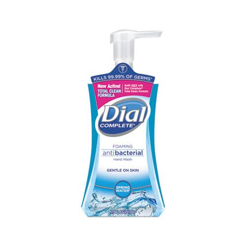 Dial Antibacterial Foaming Hand Wash Spring Water 7.5 oz Pump Bottle (8 Pack) 05401