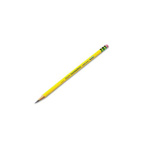 Ticonderoga #3 HB Yellow Barrel Pencils With Eraser (12 Count) 13883