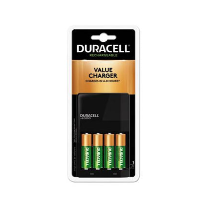 Duracell Ion Speed 1000 Advanced Charger - Includes 4 AA NiMH Batteries CEF14