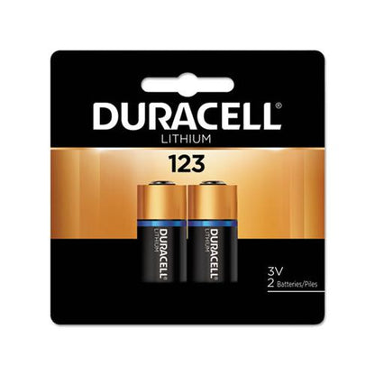 Duracell 123 Specialty High-Power Lithium Battery 3V (2 Count) DL123AB2BPK