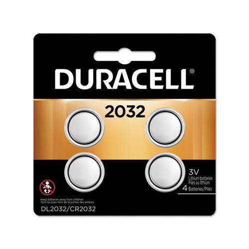 Duracell 2032 Lithium Coin Battery (4 Count) DL2032B4PK
