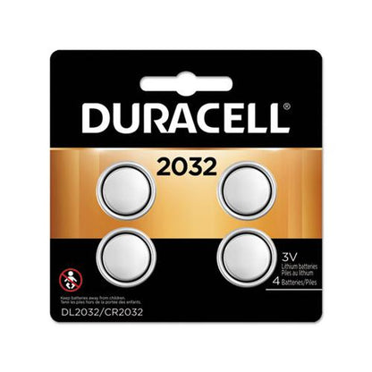 Duracell 2032 Lithium Coin Battery (4 Count) DL2032B4PK