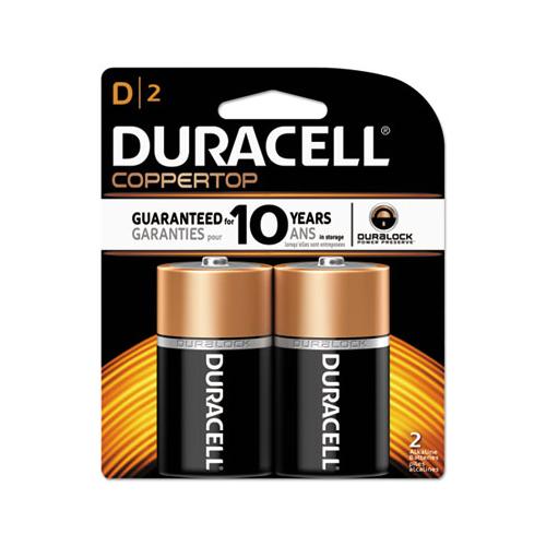 Duracell D CopperTop Alkaline Batteries (2 Count) MN1300B2Z