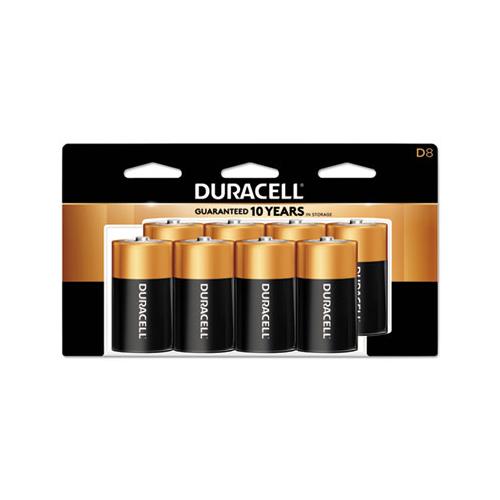 Duracell D CopperTop Alkaline Batteries (8 Count) MN13RT8Z