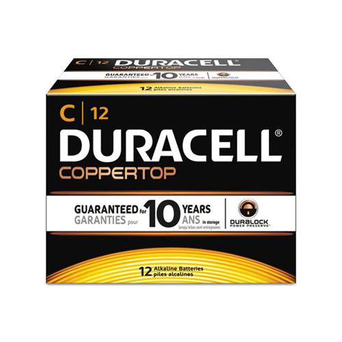 Duracell C CopperTop Alkaline Batteries (12 Count) MN140012