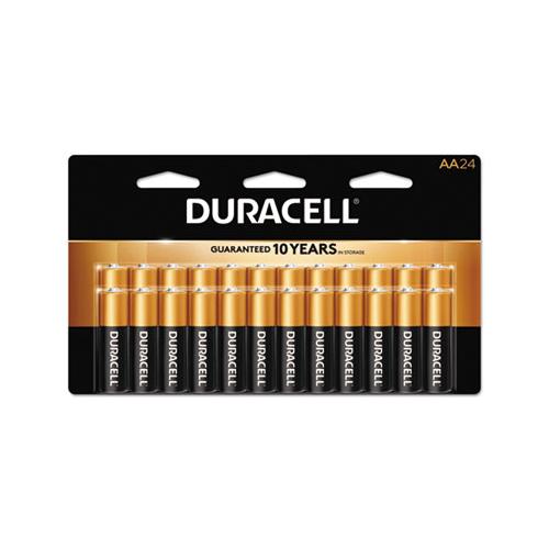 Duracell AA CopperTop Alkaline Batteries (24 Count) MN1500B24