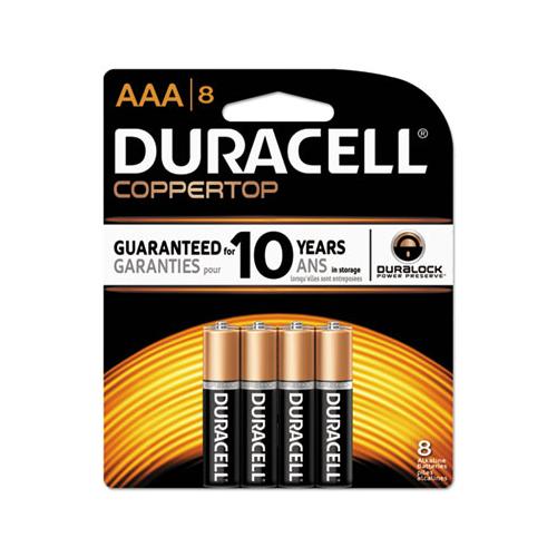 Duracell AAA CopperTop Alkaline Batteries (320 Count) MN2400B8ZCT