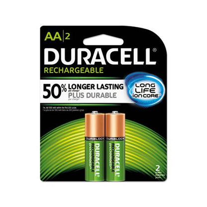 Duracell AA Rechargeable StayCharged NiMH Batteries (2 Count) NLAA2BCD