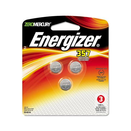 Energizer 357-303 Silver Oxide Button Cell Battery 1.5V (3 Count) 357BPZ3