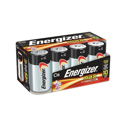 Energizer C Max Alkaline Batteries 1.5V (8 Count) E93FP8