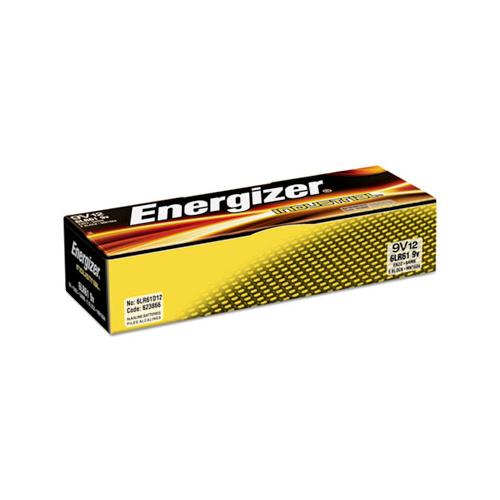 Energizer 9V Industrial Alkaline Batteries (12 Count) EN22