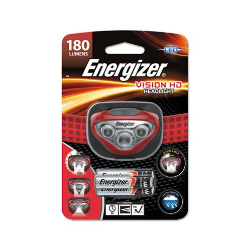 Energizer Red LED Headlight - 3 AAA Batteries Included HDB32E