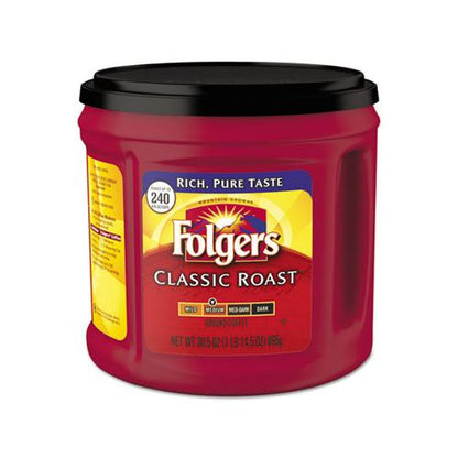 Folgers Coffee Classic Roast Ground 30.5 oz Canister 20421