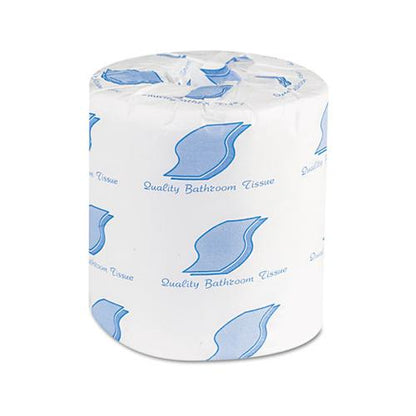 General Supply Toilet Tissue Paper 2 Ply 500 Sheets White (96 Rolls) GEN500