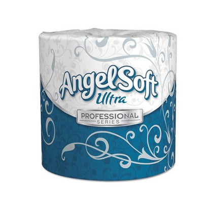 Angel Soft Ultra Professional Series Premium Bathroom Toilet Tissue Paper 2 Ply 400 Sheets White (60 Rolls) 16560