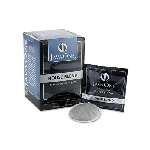 Java One Coffee Pods House Blend Single Cup (14 Pods) 40300