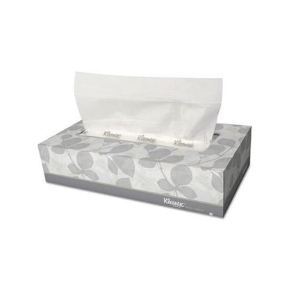 Kleenex Professional Facial Tissue Flat Tissue Box 2 Ply 125 Sheets (12 Pack) 03076