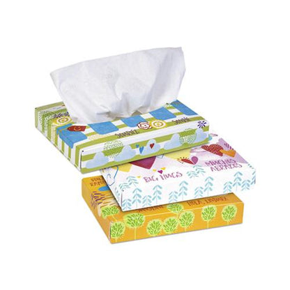 Kleenex Flat Box Facial Tissue Junior Pack 2 Ply 40 Sheets (80 Pack) 21195