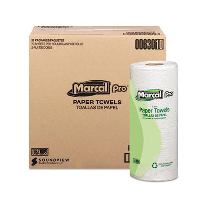 Marcal Pro 100% Premium Recycled Paper Towels 2 Ply 70 Sheets (30 Rolls) MRC630