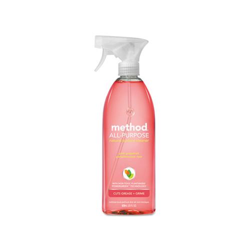 Method All Surface Cleaner Pink Grapefruit 28 oz Bottle (8 Pack) MTH00010